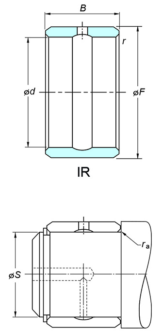 Cuscinetti a rullini IR-445232