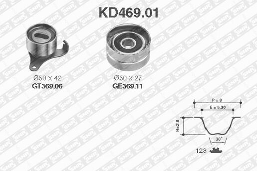 Cinghie dentate KD469.01