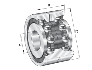 Accessorio di supporto ZKLN2052-2RS-PE-INA