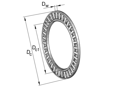Cuscinetti volventi AXK 110145-A