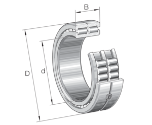 Zylinderrollenlager SL 01 4912-A