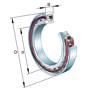 Cuscinetti obliqui a sfere 7910 CYU GL P4